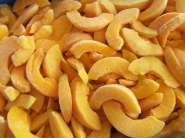 IQF Pfirsichen Hälfte, Würfel, Scheiben